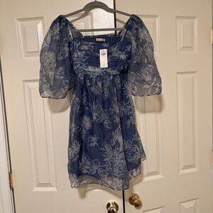 Blue Babydoll Abercrombie Dress